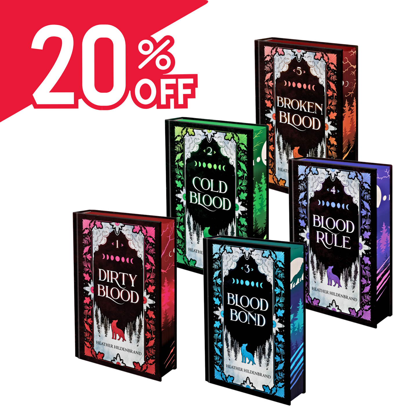 Special Edition 5-Book Bundle: Dirty Blood Complete Series