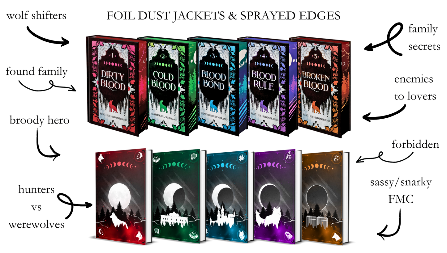 Special Edition 5-Book Bundle: Dirty Blood Complete Series