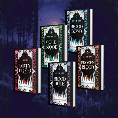 Hardcover 5-Book Bundle: Dirty Blood Complete Series