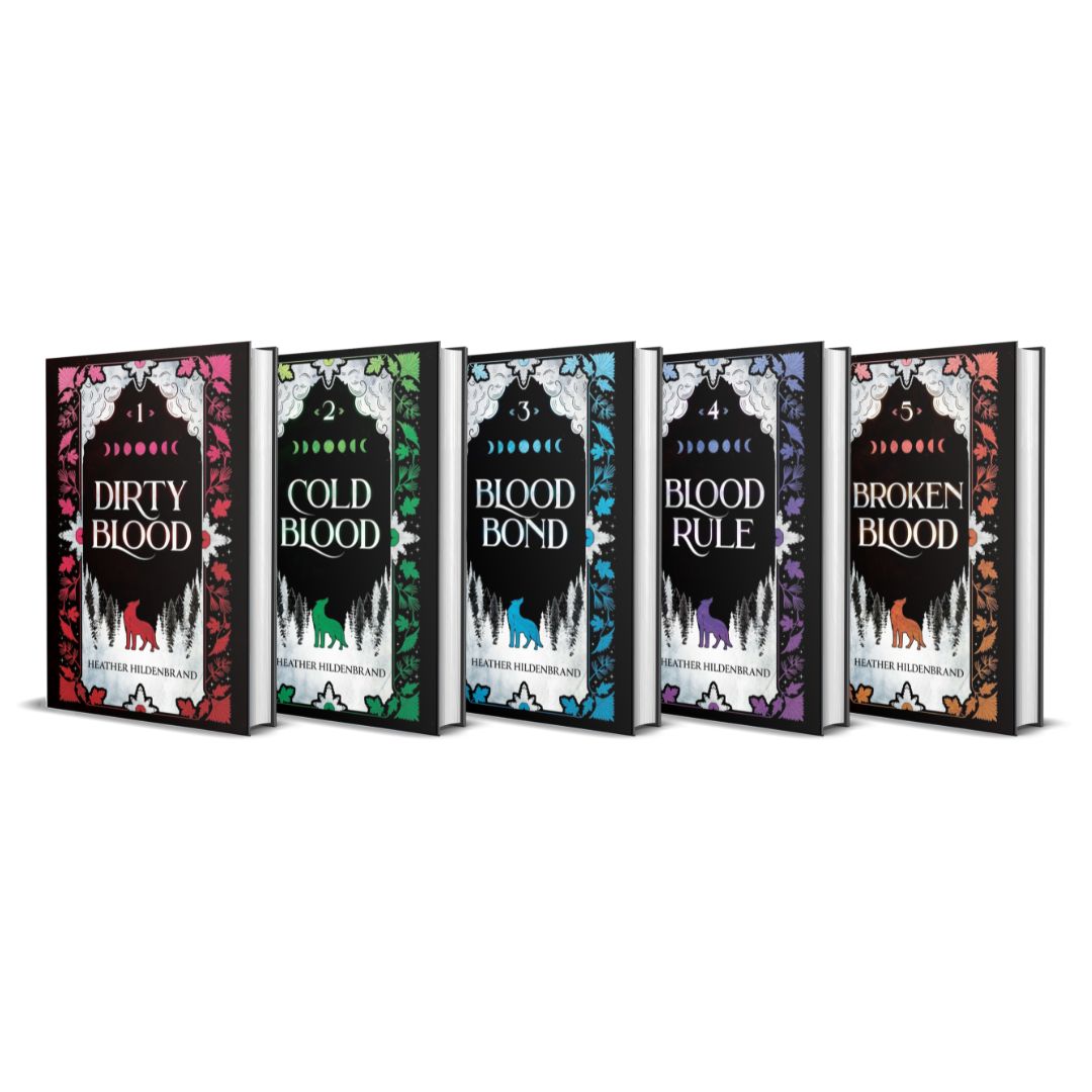 Hardcover 5-Book Bundle: Dirty Blood Complete Series