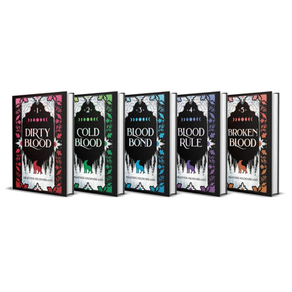 Hardcover 5-Book Bundle: Dirty Blood Complete Series