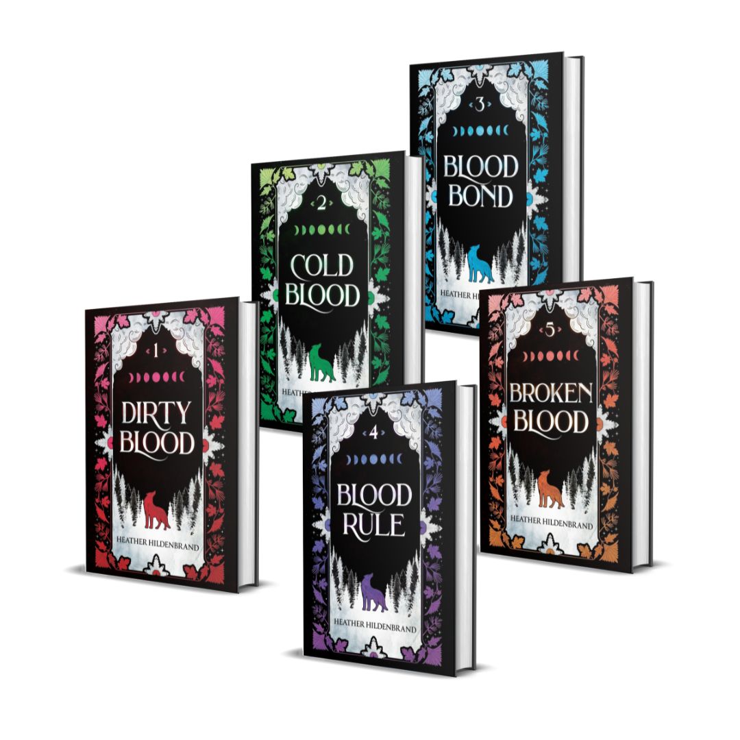 Hardcover 5-Book Bundle: Dirty Blood Complete Series