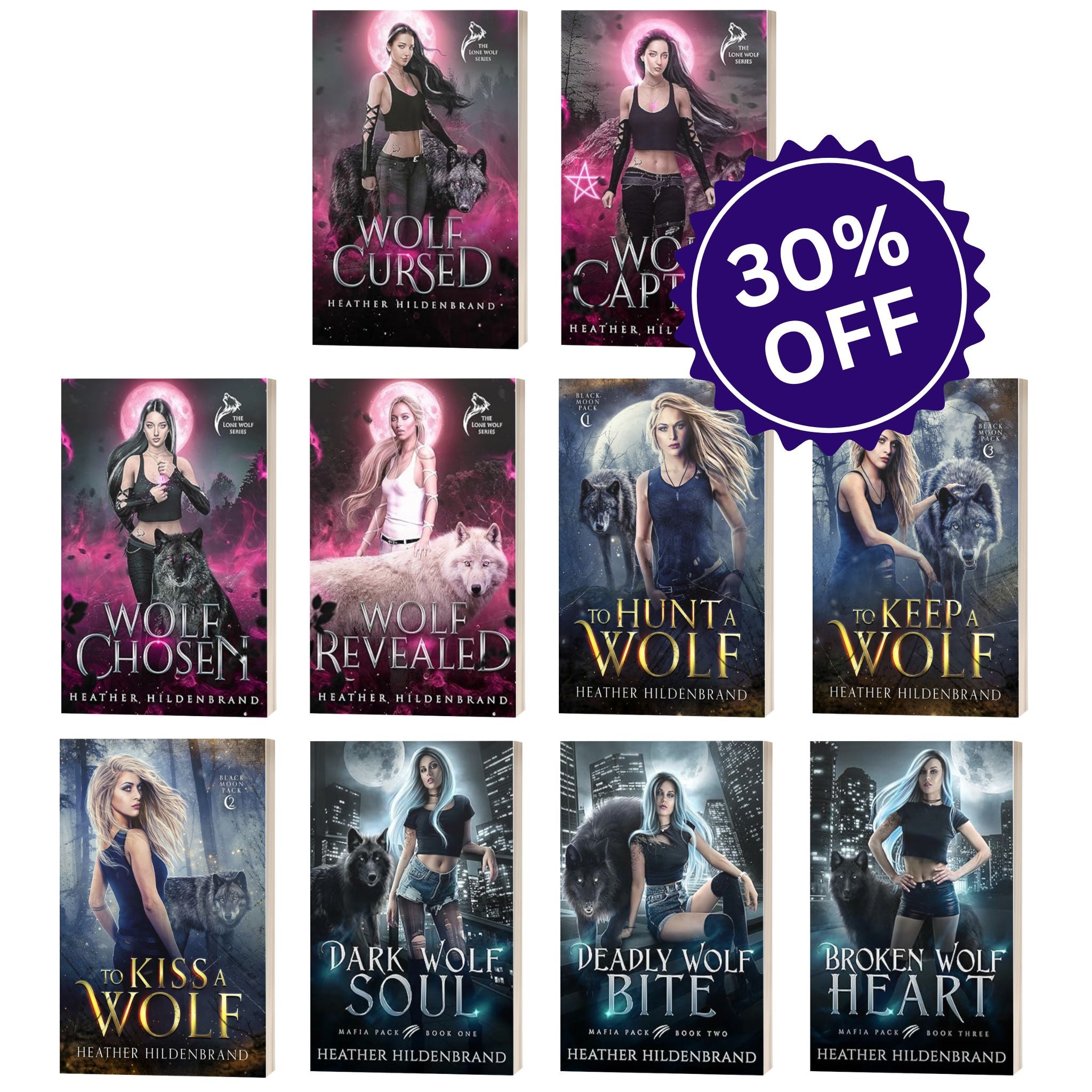 The Ultimate Wolf Shifter Book Bundle (Paperback) – Heather Hildenbrand ...